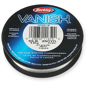 BERKLEY FLUOROCARBON VANISH 100 mts. 