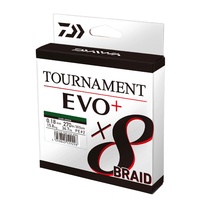 DAIWA TOURNAMENT 8X BRAID EVO+ 135mts.